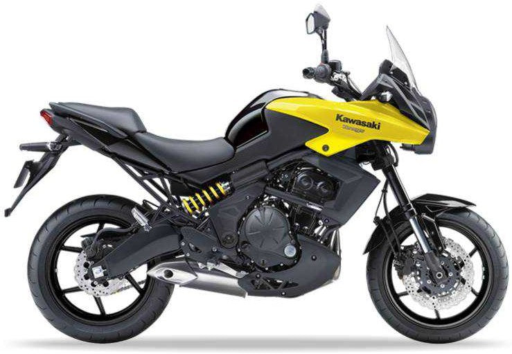 Kawasaki Versys 650 2014 Zolty 10A motorbike stickers pegatinas cowling juula motocolors