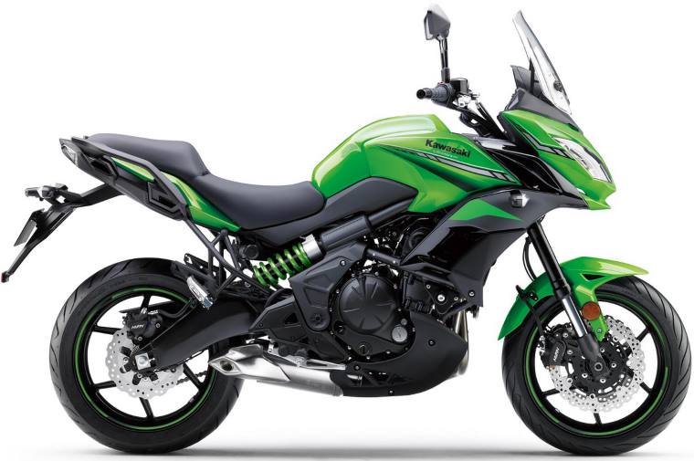 Kawasaki Versys 650 2019 2020 Zielony 51P replica decals grafiche fuel tank juula motocolors