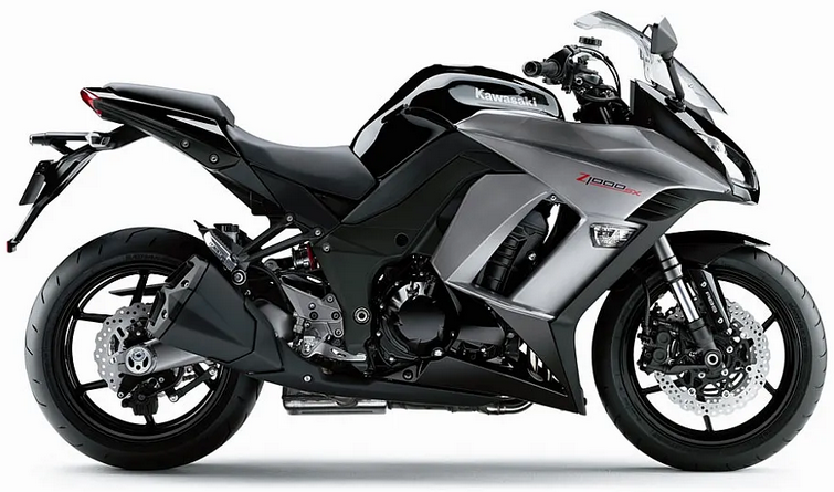 Kawasaki Z 1000 Sx 2011 2016 Szary Czarny 660 graphics kit fairings juula motocolors
