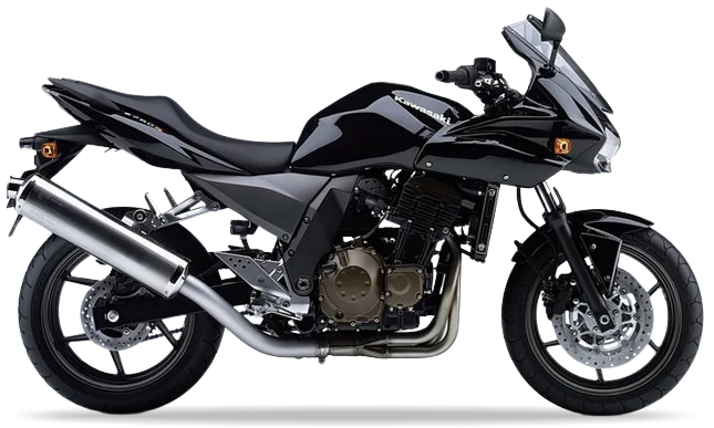Kawasaki Z 750 S 2004 2006 Czarny graphics kit stickers autocollants replika juula motocolors