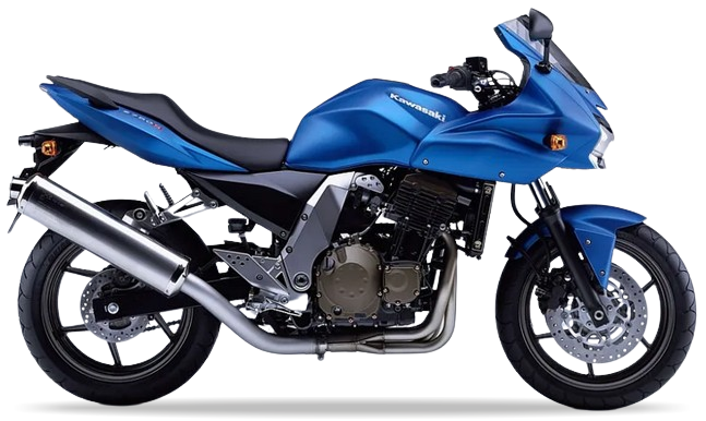 Kawasaki Z 750 S 2004 2006 Niebieski 10E motorcycle stickers set adesivi fairings juula motocolors