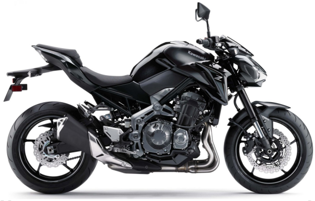 Kawasaki Z 900 2017 2018 Czarny stickers decals aufkleber oem replica juula motocolors