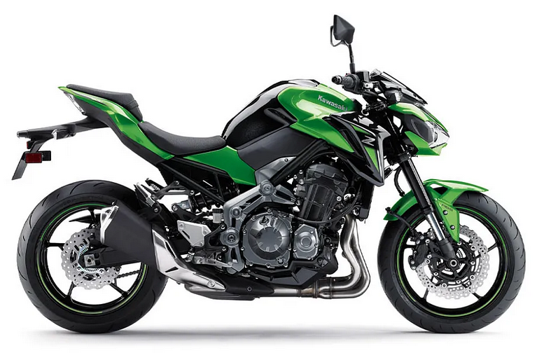 Kawasaki Z 900 2017 2018 Zielony Czarny 51P motorcycle decals vinyl kit aftermarket juula motocolors