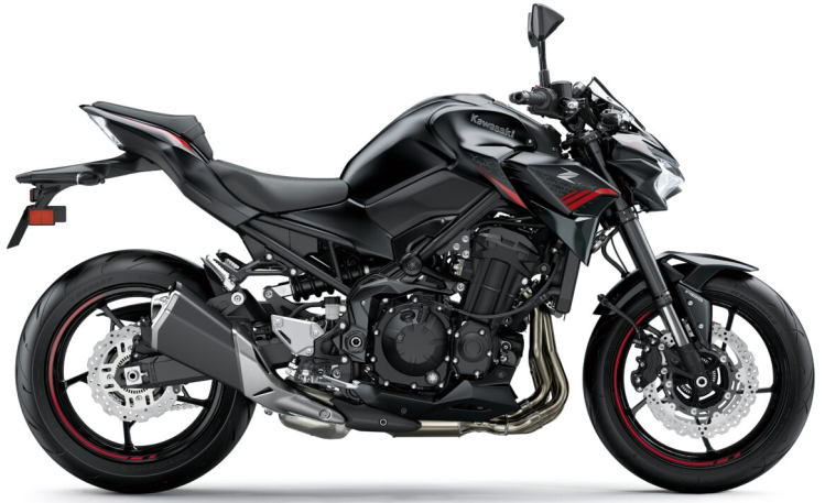 Kawasaki Z 900 2020 2021 Czarny 660 race decals grafiche aftermarket kit juula motocolors