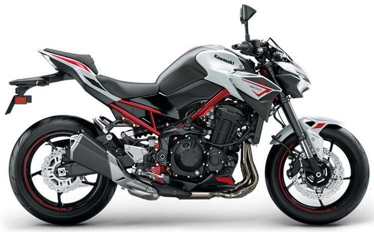 Kawasaki Z 900 2022 Bialy Czerwony 54X graphics kit aufkleber aftermarket juula motocolors