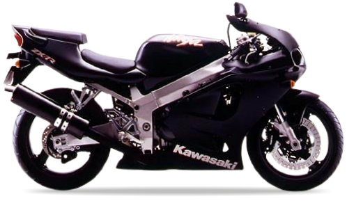 Kawasaki ZX 7R 1996 1997 Czarny stickers decals matrica restoration juula motocolors