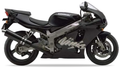 Kawasaki ZX 7R 1998 Fioletowy Czarny 20 custom decals adesivi side panels juula motocolo