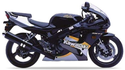 Kawasaki ZX 7R 2000 Czarny H8 stickers decals adesivi aftermarket replicas juula motocolors