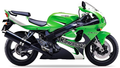 Kawasaki ZX 7R 2001 Zielony 7F stickers decals pegatinas fairings racebike juula motocolor