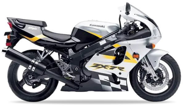 Kawasaki ZX 7R 2002 Srebrny F2 replica decals set aufkleber fuel tank juula motocolors