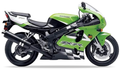 Kawasaki ZX 7R 2002 Zielony 7F bike stickers set grafiche adesivi custom juula motocolors