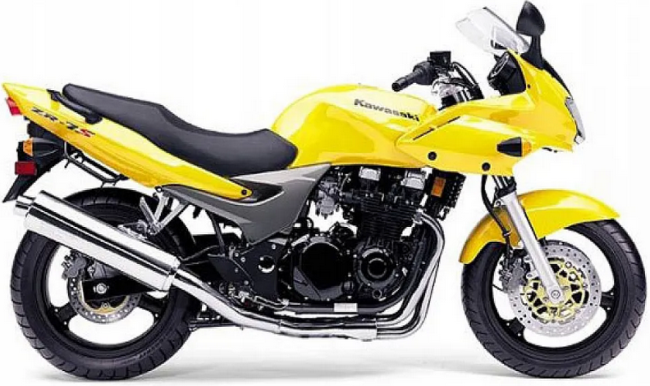 Kawasaki Zr 7 S 1999 2003 Zolty 1B motorcycle stickers pegatinas oem replica juula motocolors