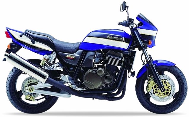 Kawasaki Zrx 1200 R 2002 Niebieski Bialy bike stickers aufkleber side panels juula motocolors