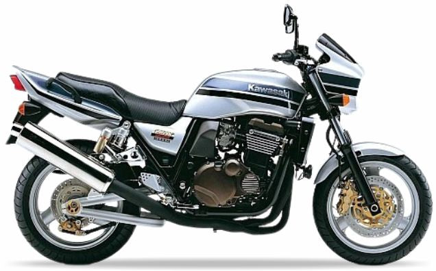 Kawasaki Zrx 1200 R 2003 Srebrny Szary graphics kit aufkleber aftermarket juula motocolors