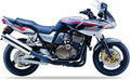 Kawasaki Zrx 1200 S 2001 Srebrny GU Czarny B5 replica decals set aufkleber fuel tank juula motocolors