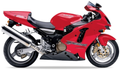 Kawasaki Zx 12R 2002-2003 Czerwony replica decals set aufkleber fuel tank juula motocolors