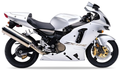 Kawasaki Zx 12R 2004 2006 Srebrny 474 motorcycle stickers pegatinas oem replica juula motocolors