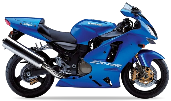 Kawasaki Zx 12R 2005 2006 Niebieski 723 graphics kit stickers autocollants replika juula motocolors