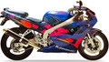 Kawasaki Zxr 400 1995 1999 Czarny Metaliczny stickers decals matrica restoration juula motocolors