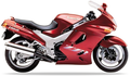 Kawasaki Zzr 1100 1993 Czerwony graphics kit autocollants fairings juula motocolors