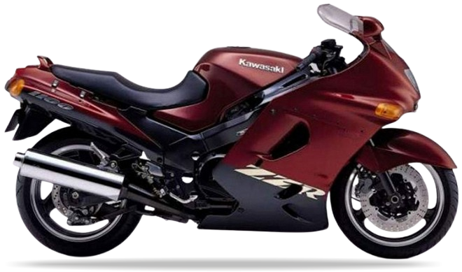 Kawasaki Zzr 1100 2001 Czerwony Niebieski Szary vinyl decals adesivi racebike juula motocolors