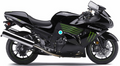 Kawasaki Zzr 1400 2009 Zx 14 Usa Czarny monster juula motocolors