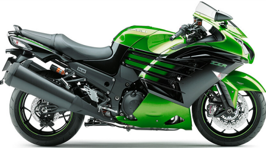 Kawasaki Zzr 1400 2017 Czarny 660 Zielony Typ 3 51P vinyl kit aufkleber race decals juula motocolors