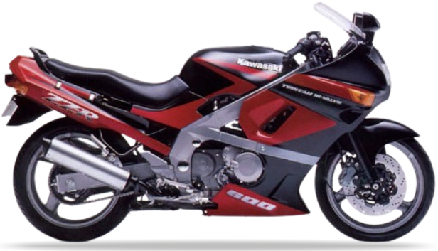 Kawasaki Zzr 600 1991 1992 Czarny Różowy stickers pegatinas fairings racebike juula motocolors