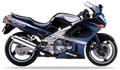 Kawasaki Zzr 600 1993 Zielony Czarny bike stickers set grafiche adesivi custom juula motocolors