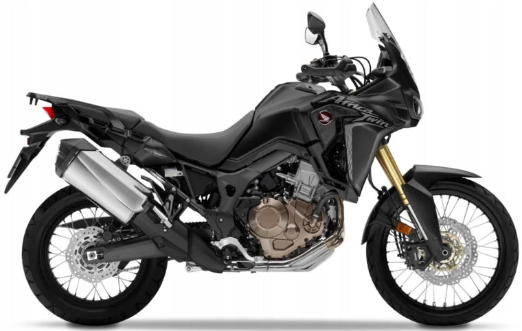 Naklejki na motocykl Honda Crf 1000 L Africa Twin 2016 2017 Czarny Nha86 juula motostickers adesivi replicas aftermarket