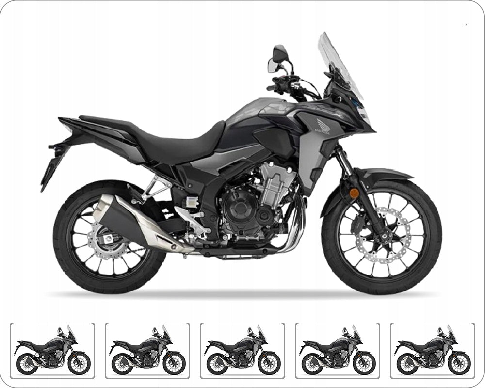 Naklejki na motocykl Honda Cb 500 X 2019-2021 Czarny Nh436 - Juula