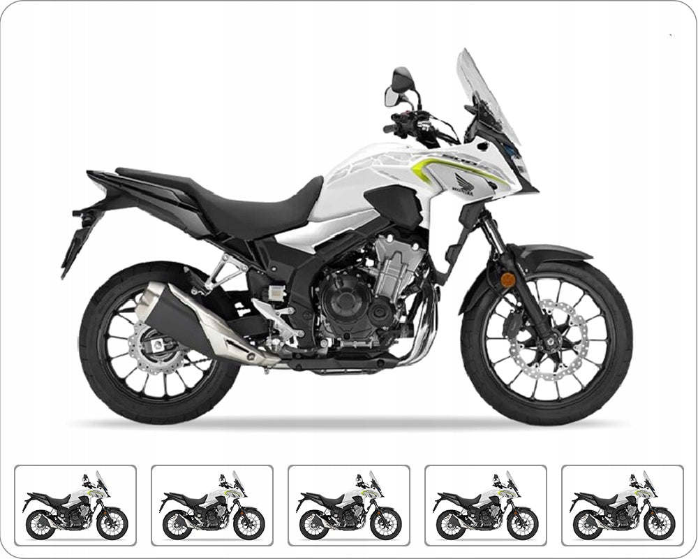 Naklejki na motocykl Honda Cb 500 X 2019-2021 Biały Nha96 - Juula