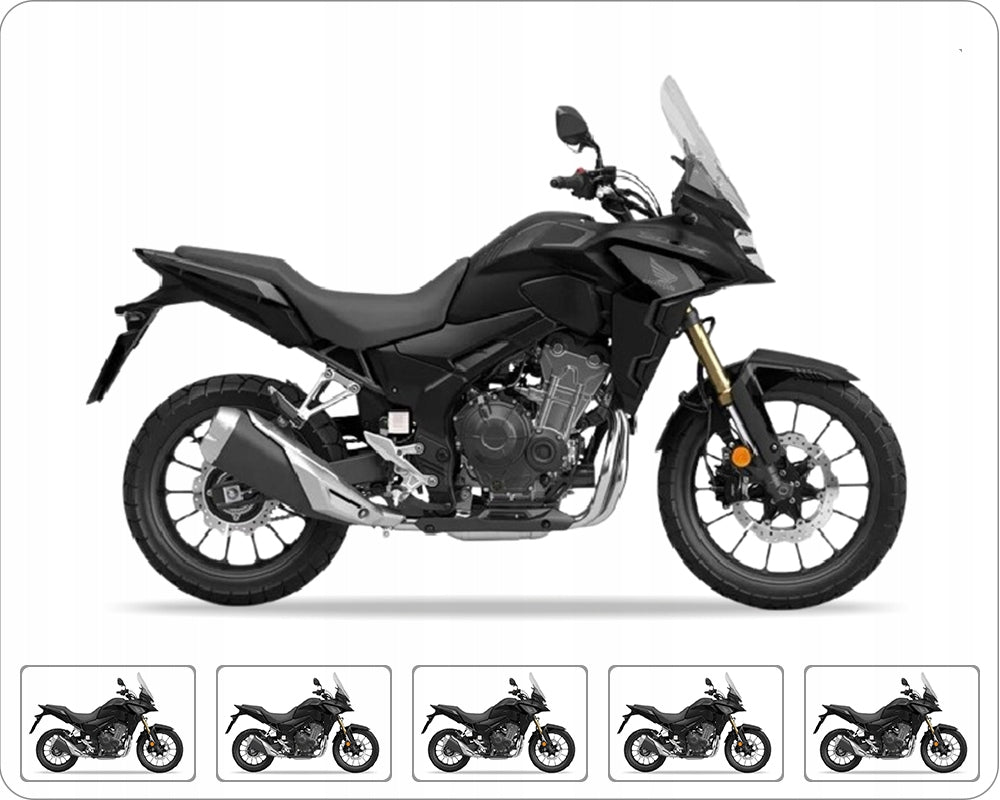 Naklejki na motocykl Honda Cb 500 X 2022 Mat Czarny Nh436 - Juula