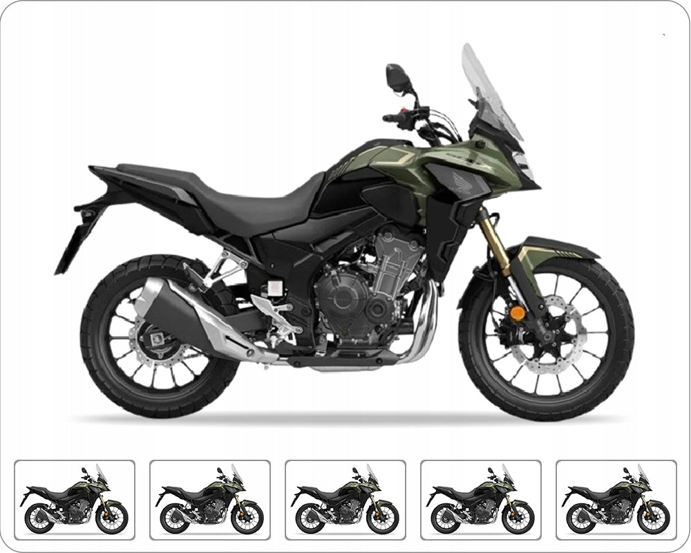 Naklejki na motocykl Honda Cb 500 X 2022 Zielony Gy157 - Juula