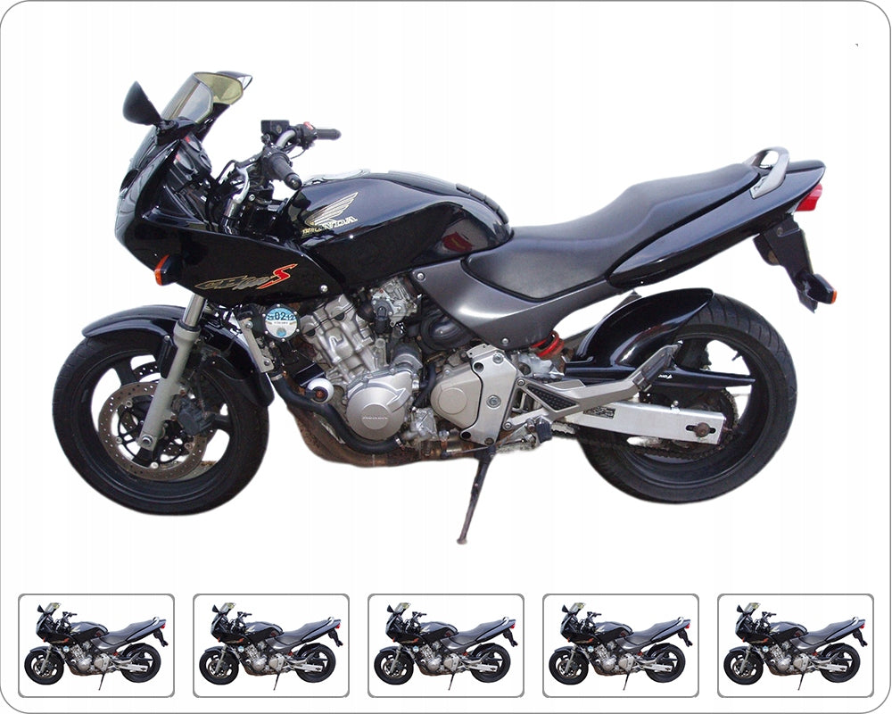 Naklejki na motocykl Honda Cb 600 S Hornet Usa 2000-2003 Czarny - Juula