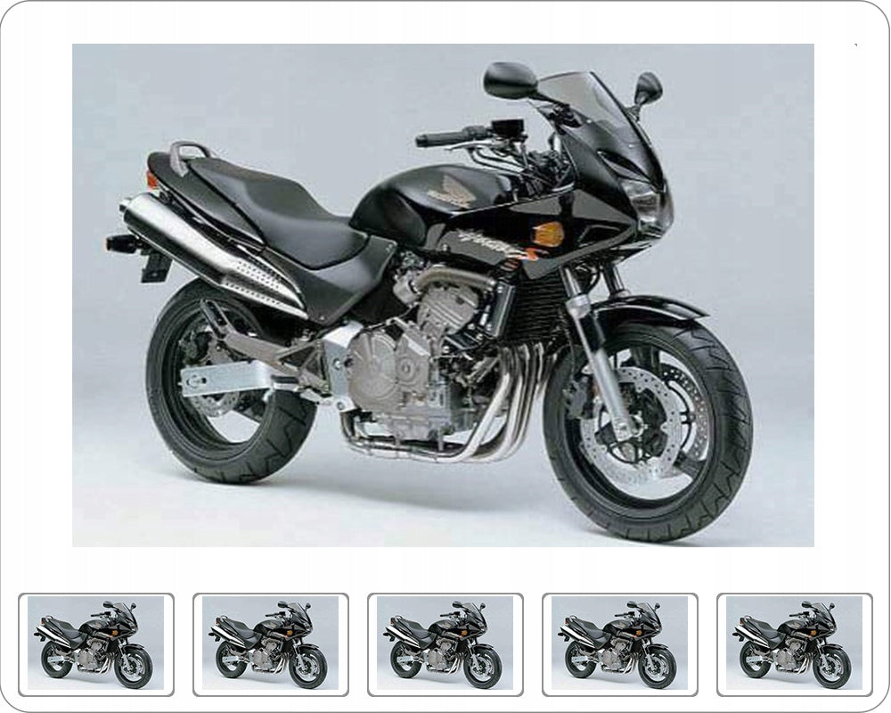 Naklejki na motocykl Honda Hornet Cb 600 S 2000-2003 Czarny - Juula