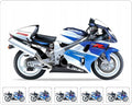 NAKLEJKI NA MOTOCYKL JUULA DO SUZUKI TL 1000 R 1998 NIEBIESKI BIAŁY L99