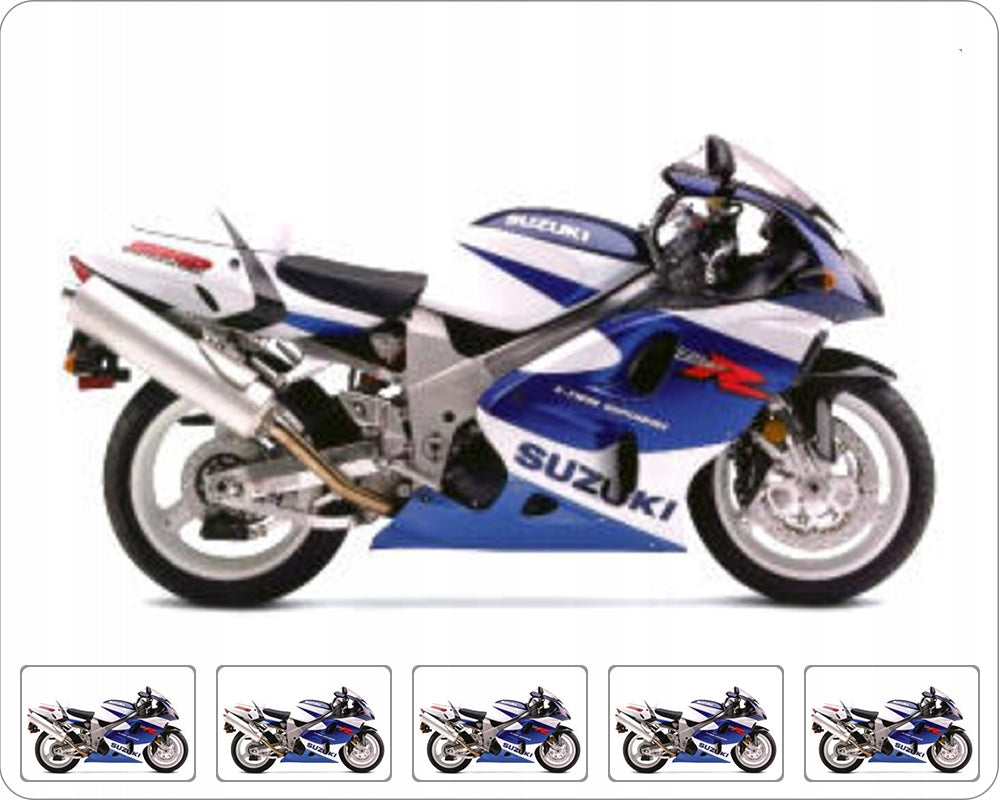 NAKLEJKI NA MOTOCYKL JUULA DO SUZUKI TL 1000 R 1999 NIEBIESKI BIAŁY L99