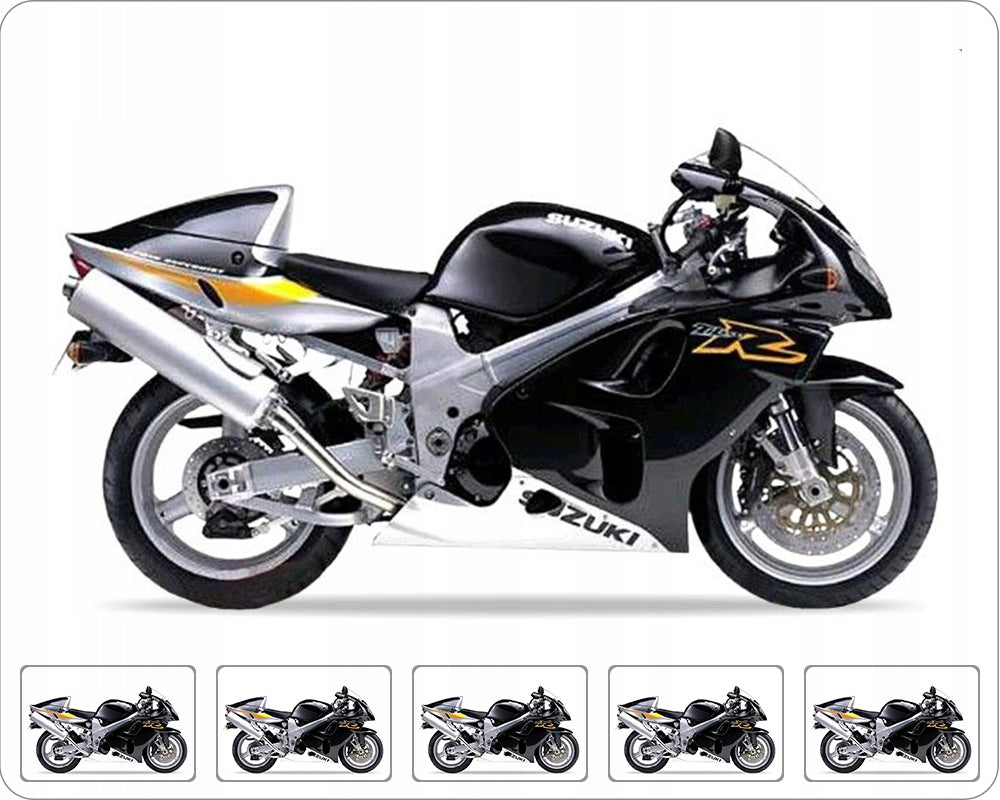NAKLEJKI NA MOTOCYKL JUULA DO SUZUKI TL 1000 R 2000 CZARNY METALIK Y7L