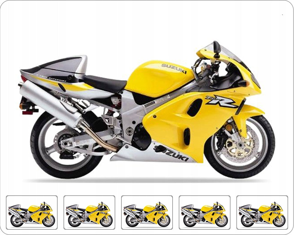 NAKLEJKI NA MOTOCYKL JUULA DO SUZUKI TL 1000 R 2000 ŻÓŁTY Y9H