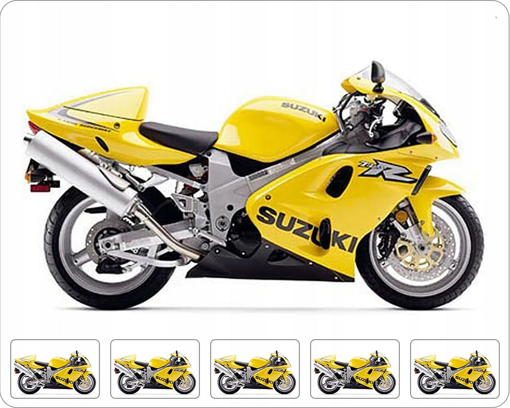 NAKLEJKI NA MOTOCYKL JUULA DO SUZUKI TL 1000 R 2001 ŻÓŁTY Y9H