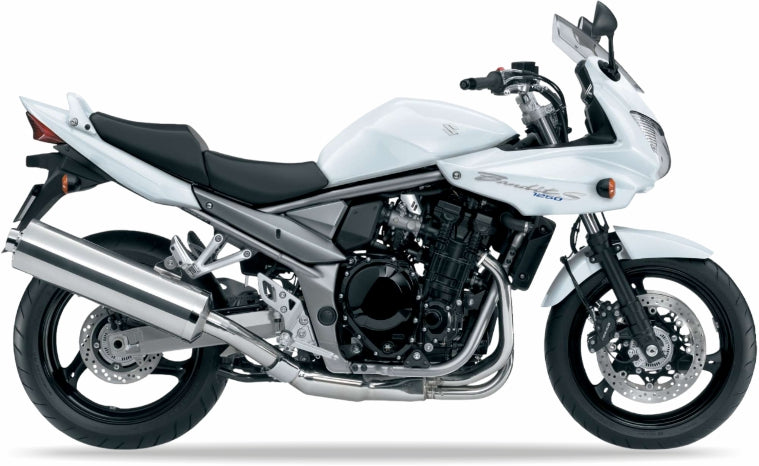 Suzuki Bandit 1250 S 2013 Biały graphics kit autocollants fairings juula motocolors