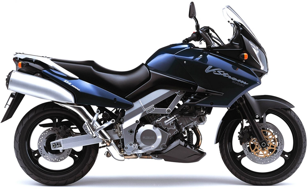 Suzuki Dl 1000 V-Strom 2002-2003 Niebieski No.2 YBA stickers decals aufkleber oem replica juula motocolors