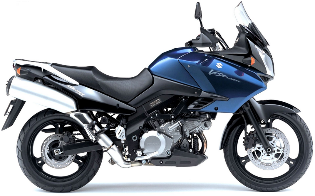 Suzuki Dl 1000 V Strom 2004 2005 Niebieski No.2 Yba bike stickers set grafiche adesivi custom juula motocolors