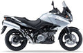 Suzuki Dl 1000 V Strom 2004 2005 Srebrny Yda replica decals set aufkleber fuel tank juula motocolors