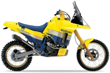 Suzuki Dr 800 S 1998 Żółty motorbike decals pegatinas bodywork juula motocolors