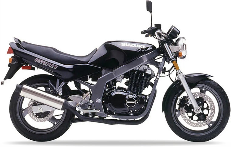 Suzuki GS 500 E 1996 Czarny 33J motorbike stickers pegatinas cowling juula motocolors