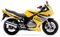 Suzuki GS 500 F 2004 Czarno Żółty stickers decals matrica restoration juula motocolors