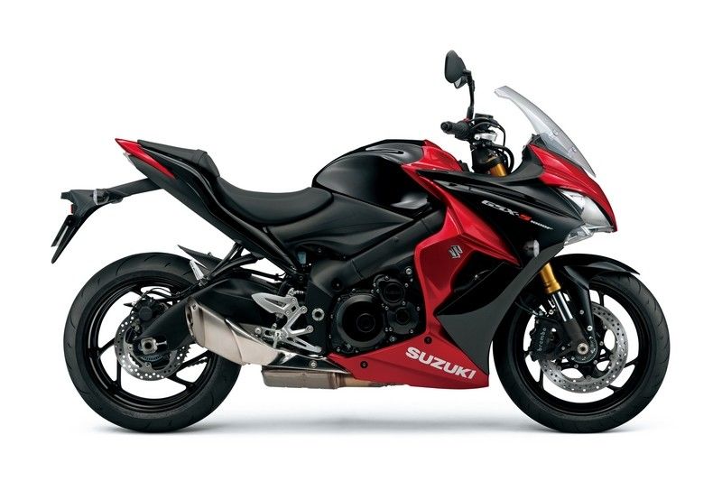 Suzuki GSXS 1000 F 2014 2020 Bordowy Czarny vinyl kit decals pegatinas restoration juula motocolors