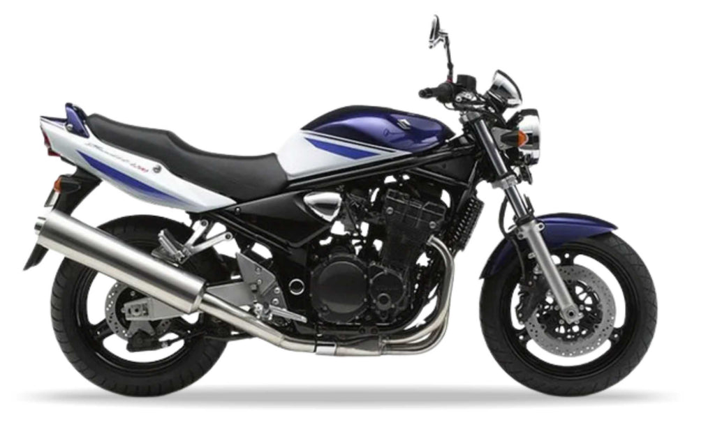 Suzuki Gsf 1200 N Bandit 2005 Limited Niebieski replica decals grafiche fuel tank juula motocolors